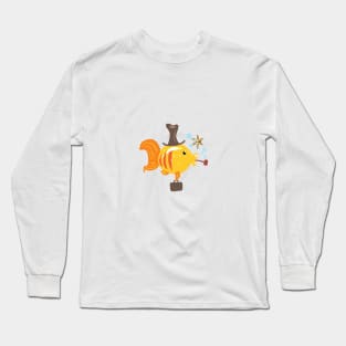 Kids cartoon design Long Sleeve T-Shirt